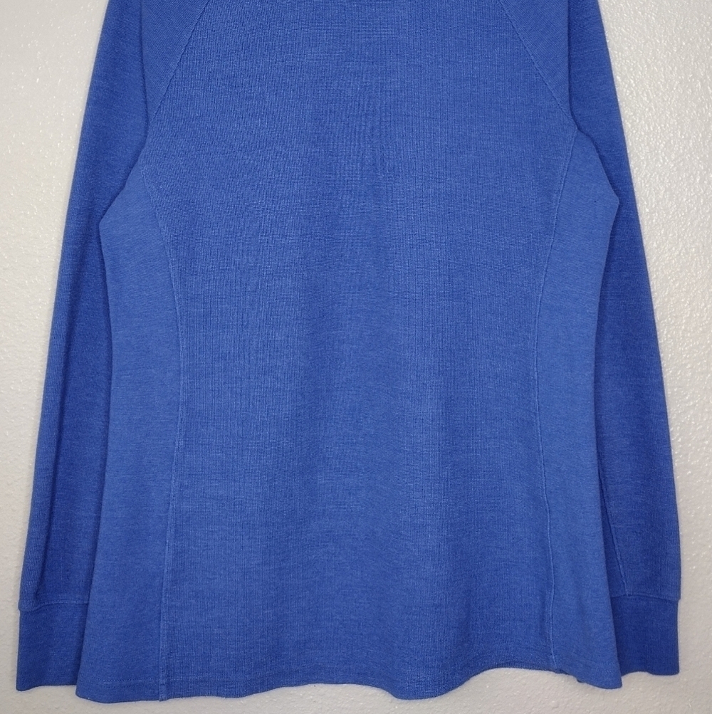 Duluth Trading Co Men's Blue Pullover Crew Neck Long Sleeve Shirt Size M - Picture 4 of 11